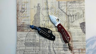 Spyderco Sqeak  Heinnie Haynes🕷️🔴 M398  konform für das neue Waffengesetz [upl. by Nedra]