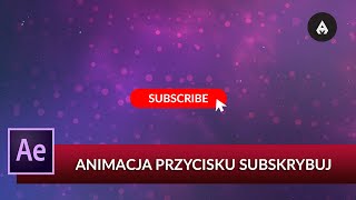 Jak zrobić fajny przycisk Subskrybuj na kanał YouTube w After Effects [upl. by Harms]