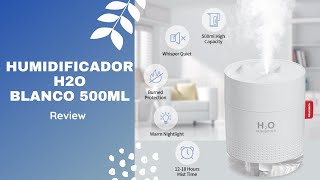 Humidificador H2O 500 ML ​ Review [upl. by Katinka]