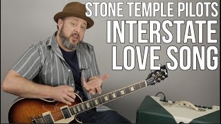 Stone Temple Pilots Interstate Love Song Guitar Lesson  Tutorial [upl. by Imaj]