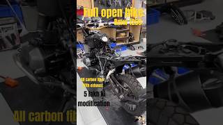 54 lakh ki modification carbon on BMW1250 amp new exhaust tranding short viralshort [upl. by Anidene]