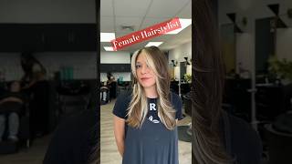 Female Hairstylist 💇‍♀️Incredible hairdressing hairstyly haircut menshaircut mastermenshaircuts [upl. by Etienne]