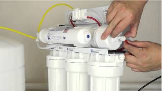 How To Replace Your Reverse Osmosis Filters and Membrane  APEC Water Installation Part 6 [upl. by Rotkiv]