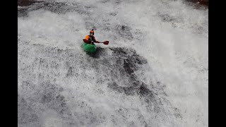 Kayaking Toxaway Falls NC [upl. by Kcitrap]