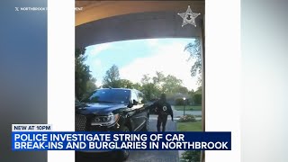 Attempted car breakin caught on video in north suburb [upl. by Ahsatsana845]