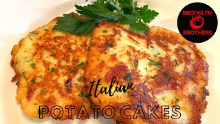 Italian Mashed Potato Cakes – How to Make Potato Pancakes [upl. by Ojadnama]