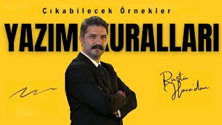 Yazım Kuralları  Çıkabilecek Örnekler  PDF  Rüştü Hoca [upl. by Nakashima185]