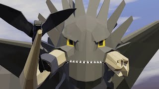 LowPoly Alpha Battle  Blender 3D HTTYD Animation [upl. by Simetra]