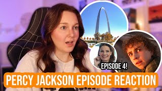 Percy Jackson and the Olympians  Episode 4 REACTION [upl. by Yenterb]