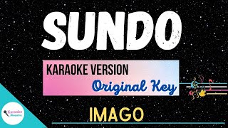 SUNDO • Karaoke ♫ Imago [upl. by Anivram]