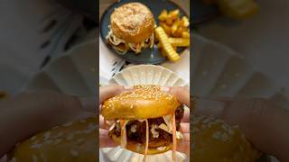 Nashville Hot chicken sandwich food chicken hotchicken foodie nashvilleasmr [upl. by Ellinnet732]