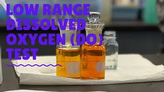 Dissolved Oxygen Test  Low Range [upl. by Imak971]