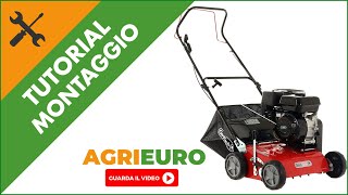 Arieggiatore e scarificatore a scoppio GeoTech PLS 4500 montaggio e presentazione del prodotto [upl. by Noremac]