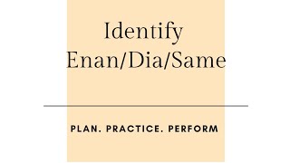 Identify EnantiomersDiastereomersIdentical [upl. by Zerdna]