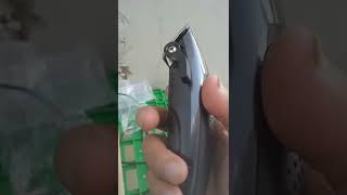 UNBOXING PHILIPS HAIR CLIPPER Hc3100 13 with 4 click on combs  mesin cukur rmabut murah philips [upl. by Rednasela]