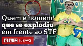 Quem era o homem morto ao detonar explosivos em frente ao STF e quais implicações do caso [upl. by Elayne679]