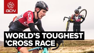 Racing The Worlds Toughest CycloCross Race  GCN Presenter Challenge [upl. by Chee]