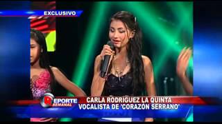 Karla Rodríguez quinta vocalista de nueva integrante de corazon serrano gana yo soy kids de coracora [upl. by Shannon39]