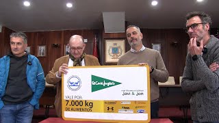 Etxebarri Entrega del talón solidarios Maratones Solidarios al Banco de Alimentos de Bizkaia [upl. by Susanne]