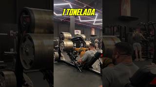 LEG PRESS 1000 KG ‼️🤯 legday legpress legpressworkout [upl. by Warren]