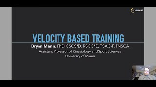 Velocity Based Training  Dr Bryan Mann [upl. by Etnod]