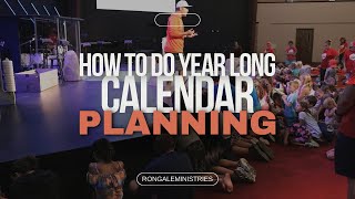 Calendar Planning  For Ministry Leaders [upl. by Siesser730]