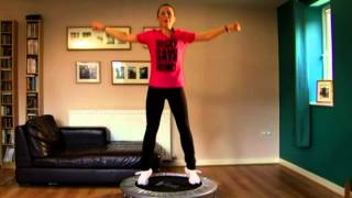 Bounce for Beginners Mini Trampoline Workout DVD [upl. by Crespi]