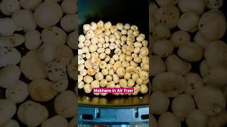 Makhana jn Air fryer  Makhana roast  low calorie healthy snacks [upl. by Riehl]