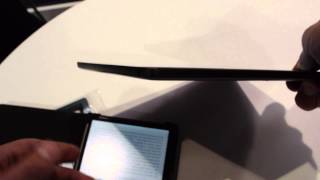 Pocketbook Inkpad HandsOn  IFA 2014 [upl. by Dannye170]