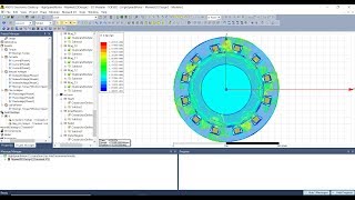 Design High Speed Motor PMSM with ANSYS Electronic v182 part2 [upl. by Crissie]