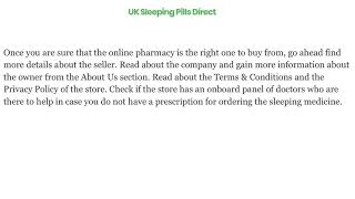 How to find the most reliable pharmacy online to buy Zopiclone 7 5mg for next day delivery [upl. by Gefen]