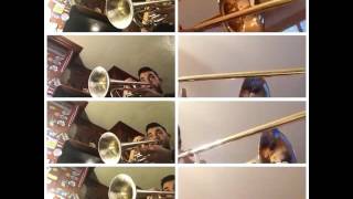 Star Wars Main Theme Trombone and Trumpet Acapella [upl. by Samira291]