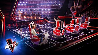 ONE HOUR of Extraordinary 4CHAIR TURNS on The Voice [upl. by Artap]