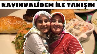 KAYINVALİDEMLE TANIŞIN  MİSAFİRLERİME NELER HAZIRLADIM [upl. by Lebasiairam969]