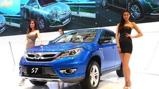 Новинки BYD на Шанхайском автосалоне 2013 [upl. by Aliuqat]