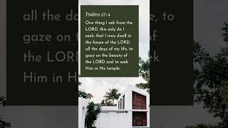 Psalms 27 4 [upl. by Goer]