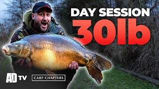 Winter 30lb Carp  Day Session Success  Winter Carp Fishing  Carp Chapters [upl. by Dorahs]