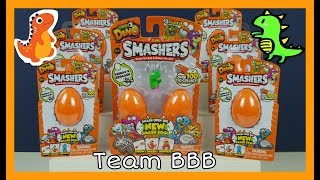 SMASHERS SERIES 3 DINO EGGS By Zuru Smasher World 2019 Collectible Smash Egg Dinosaur Dino [upl. by Ilam146]