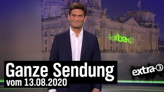 Extra 3 vom 13082020 mit Christian Ehring im Ersten  extra 3  NDR [upl. by Allene147]