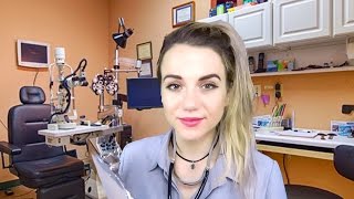 ASMR Cranial Nerve Exam Doctor Role Play [upl. by Aerdnna]