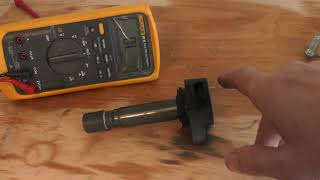 Test ignition coils with a multimeter  No spark [upl. by Merc644]