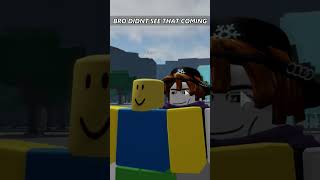 bro wasnt expecting that move💀 roblox thestrongestbattlegrounds tsb [upl. by Nivlen]