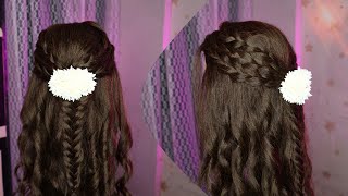 Hairstyle For Shaadi ￼Party And Reception ￼ Hairstylist Jeena [upl. by Dody]