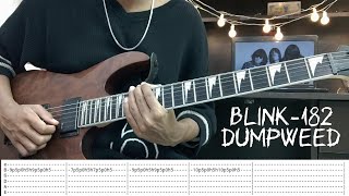 Dumpweed  Blink 182  Guitar Cover  Guitar Tabs  Guitar Lesson  Guitar Tutorial [upl. by Corrine]