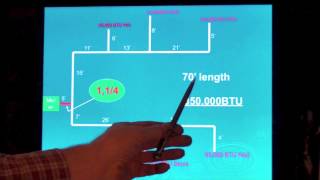 Natural gas pipe sizing [upl. by Enaz644]