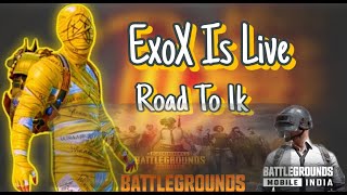 2975 Dominate The New Mode Camping Or Wot Exox Is Live With ShellyisLive bgmilive pubgmobile [upl. by Maribel]