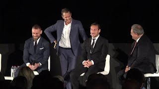 Totti al Colosseo De Rossi quotQuando lho conosciuto non smettevo di guardarloquot [upl. by Atiekram]