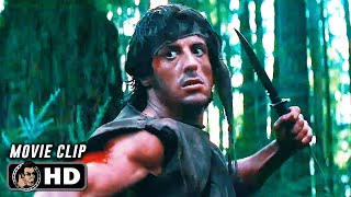 RAMBO FIRST BLOOD Clip  quotNowhere To Goquot 1982 [upl. by Fiore]