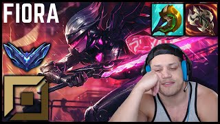 🗡️ Tyler1 TOP LANE IS JUST TOO EASY  Fiora Top Full Gameplay  Season 13 ᴴᴰ [upl. by Ynnohj23]