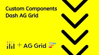 Dash Ag Grid  Adding Custom Components [upl. by Lance664]